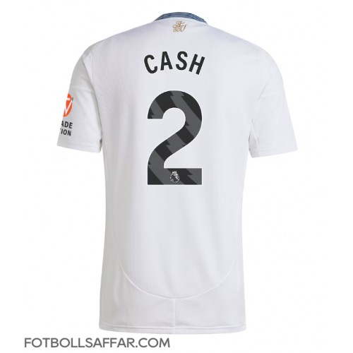 Aston Villa Matty Cash #2 Bortatröja 2024-25 Kortärmad
